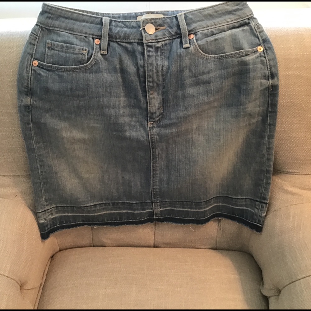 Loft denim skirt